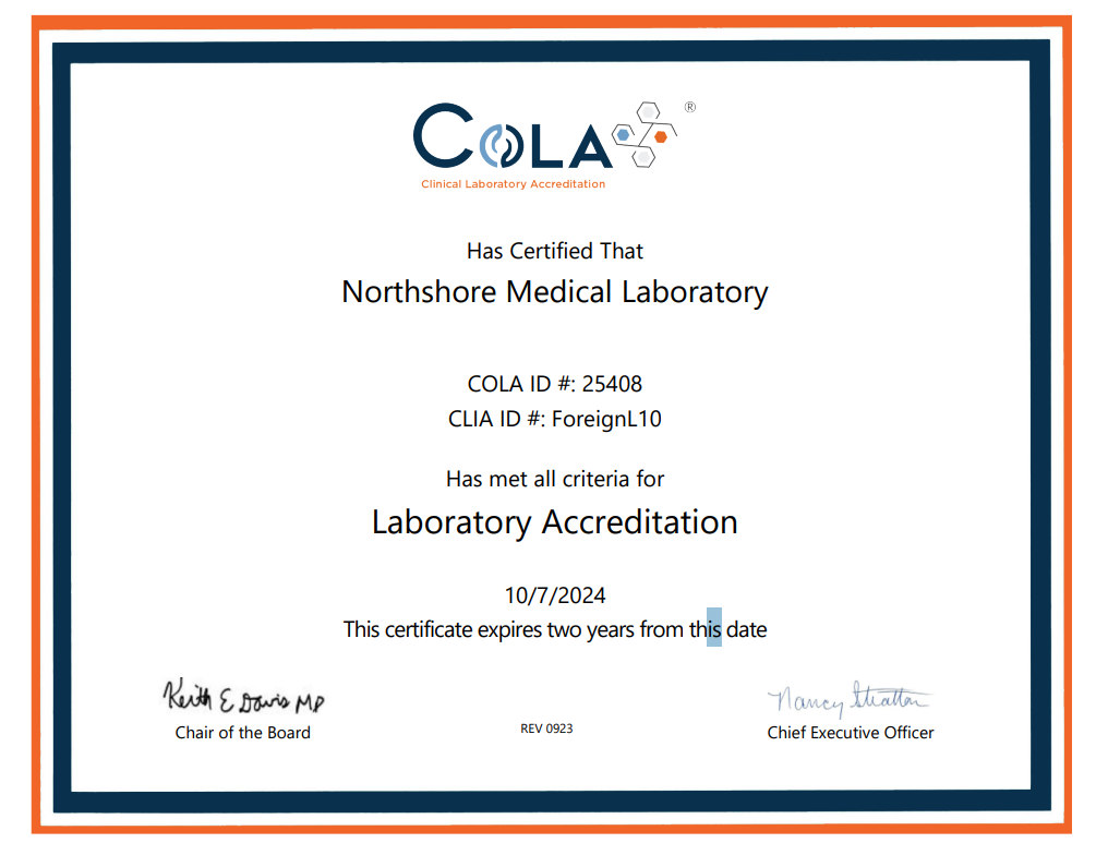 Certified Lab